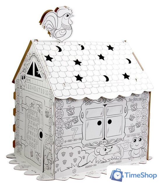 Домик-раскраска BRAUBERG Kids. Раскраска. Сказочный 880364 - Изображение №1 — Интернет-магазин Time-Shop