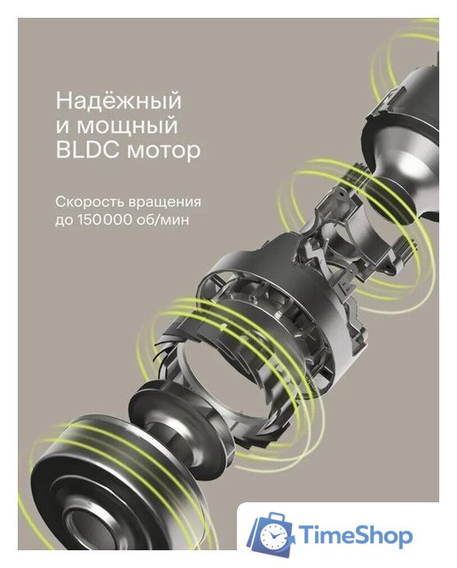 Пылесос Tuvio TS02MBHW - Изображение №7 — Интернет-магазин Time-Shop