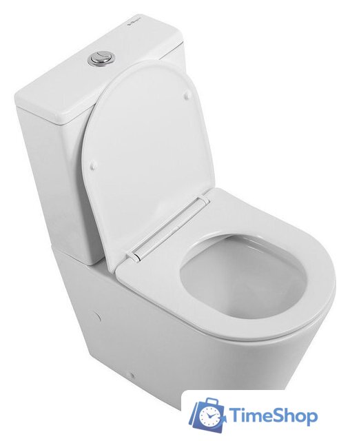 Унитаз напольный BelBagno BB2149CPR/SC (с сиденьем) - Изображение №3 — Интернет-магазин Time-Shop