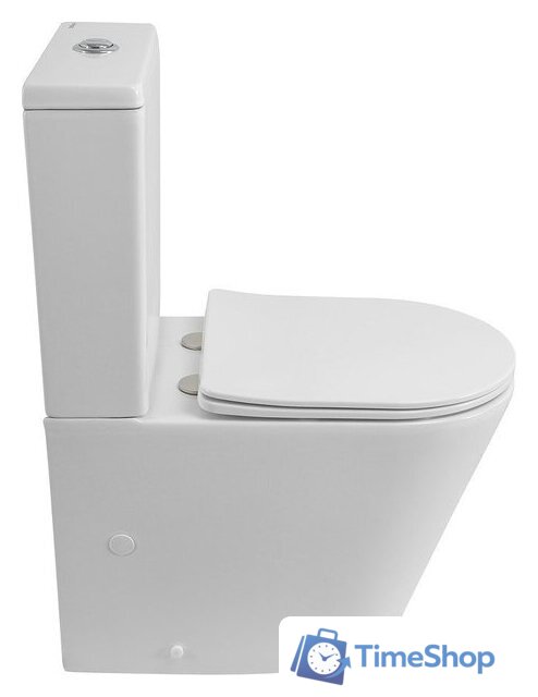 Унитаз напольный BelBagno BB2149CPR/SC (с сиденьем) - Изображение №5 — Интернет-магазин Time-Shop