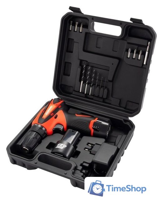 Дрель-шуруповерт StarWind CDT12-2.0/2S1 (с 2-мя АКБ, кейс) - Изображение №13 — Интернет-магазин Time-Shop