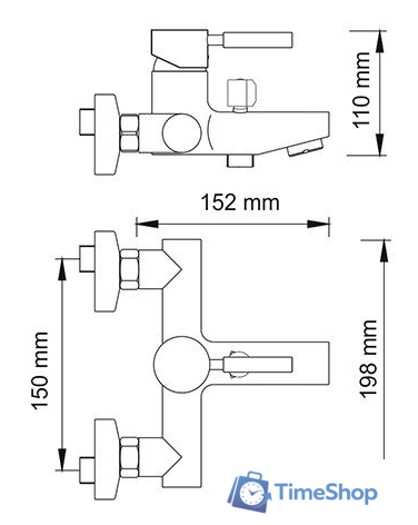 Смеситель Wasserkraft Wern 4201 - Изображение №7 — Интернет-магазин Time-Shop