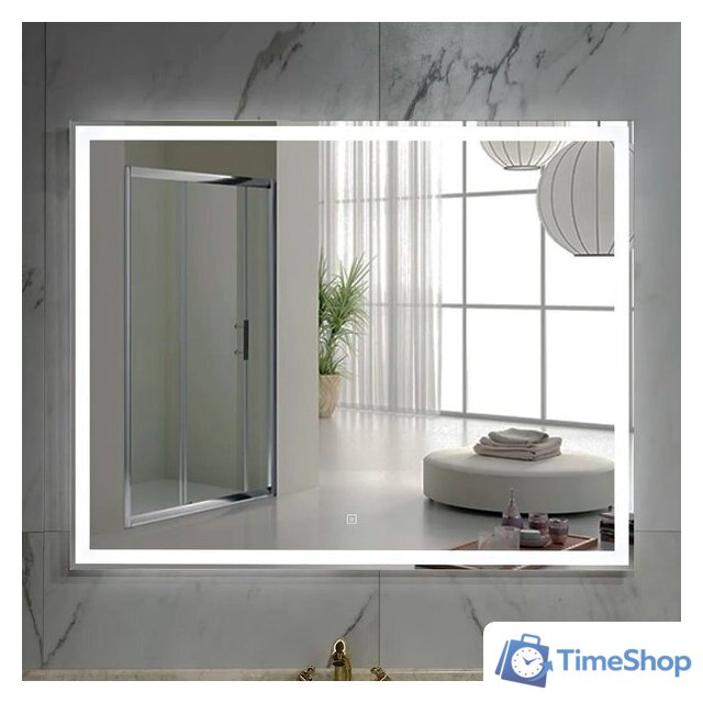  Пекам Зеркало Greta 100x60 greta-100x60s (с подсветкой и сенсором на прикосновение) - Изображение №10 — Интернет-магазин Time-Shop