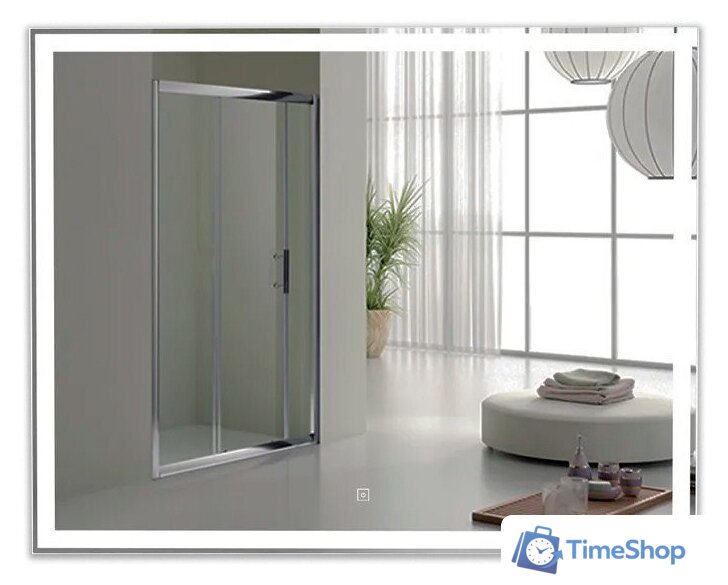  Пекам Зеркало Greta 100x60 greta-100x60s (с подсветкой и сенсором на прикосновение) - Изображение №1 — Интернет-магазин Time-Shop