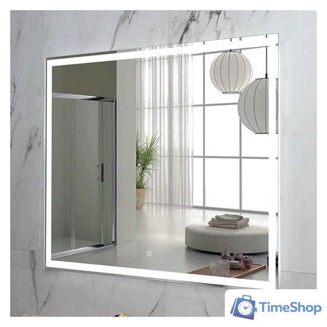  Пекам Зеркало Greta 100x60 greta-100x60s (с подсветкой и сенсором на прикосновение) - Изображение №12 — Интернет-магазин Time-Shop