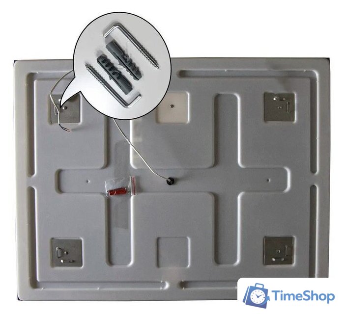  Пекам Зеркало Greta 100x60 greta-100x60s (с подсветкой и сенсором на прикосновение) - Изображение №6 — Интернет-магазин Time-Shop