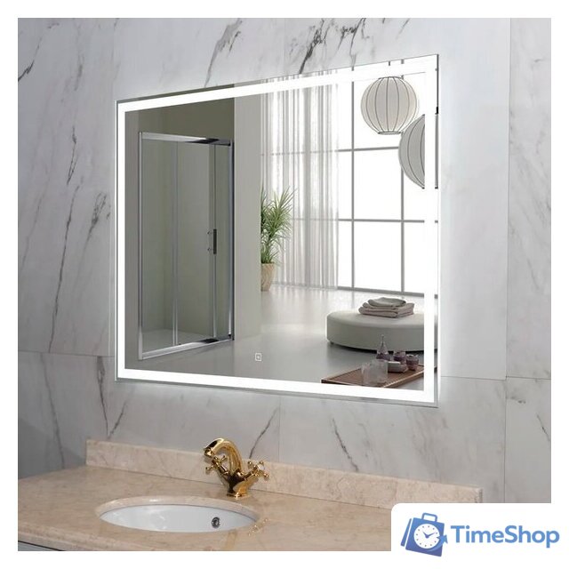  Пекам Зеркало Greta 100x60 greta-100x60s (с подсветкой и сенсором на прикосновение) - Изображение №7 — Интернет-магазин Time-Shop