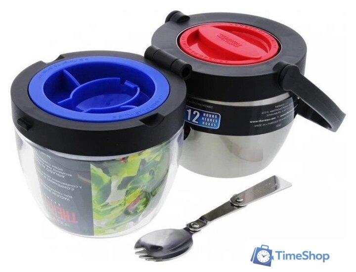 Термос для еды THERMOS TS-3430 SS 1.06л (нержавеющая сталь) - Изображение №2 — Интернет-магазин Time-Shop
