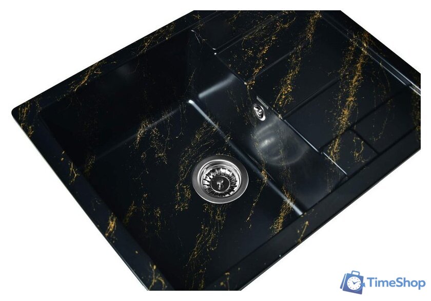 Кухонная мойка Wisent WB22-14 (с сифоном) - Изображение №4 — Интернет-магазин Time-Shop