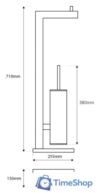 Набор для туалета Bemeta Beta 132836012 - Изображение №2 — Интернет-магазин Time-Shop
