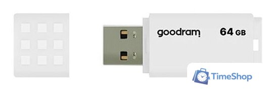 USB Flash GOODRAM UME2 64GB (белый) - Изображение №3 — Интернет-магазин Time-Shop