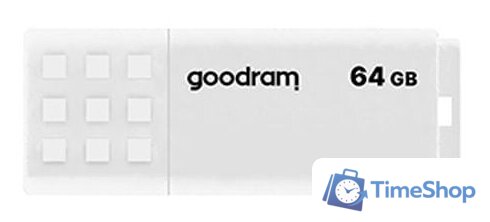 USB Flash GOODRAM UME2 64GB (белый) - Изображение №1 — Интернет-магазин Time-Shop