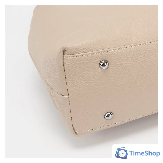 Сумка Poshete 892-SR3152OL-LBG (бежевый) - Изображение №7 — Интернет-магазин Time-Shop