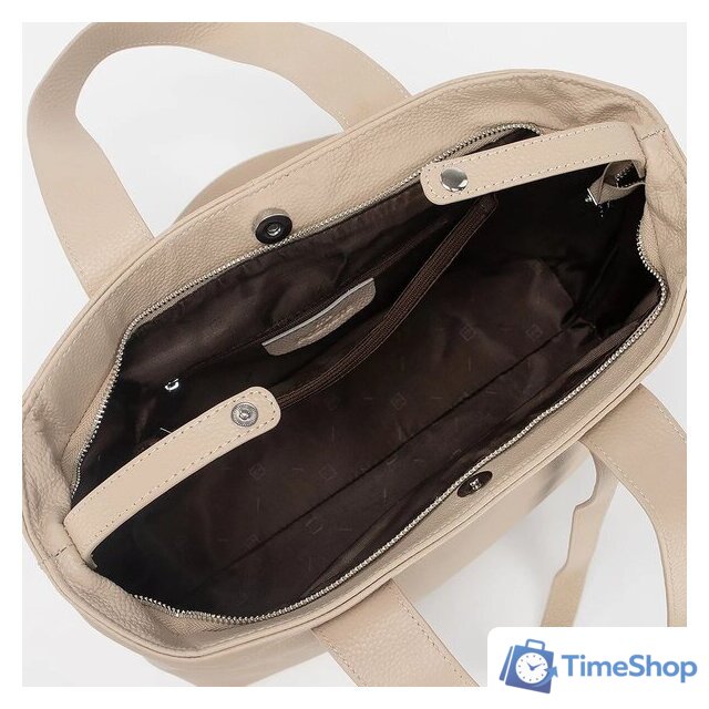 Сумка Poshete 892-SR3152OL-LBG (бежевый) - Изображение №4 — Интернет-магазин Time-Shop