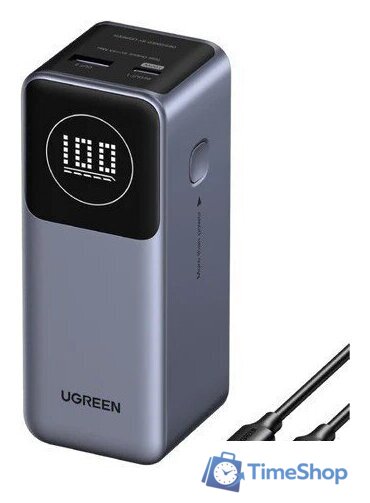 Внешний аккумулятор Ugreen PB724 12000mAh (серый, китайская версия) - Изображение №1 — Интернет-магазин Time-Shop