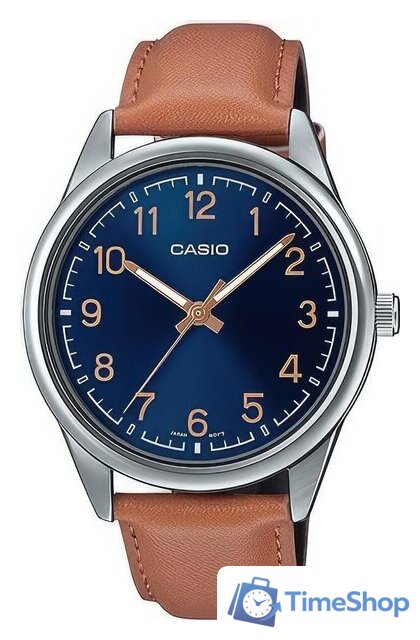 Наручные часы Casio MTP-V005L-2B4 - Изображение №1 — Интернет-магазин Time-Shop