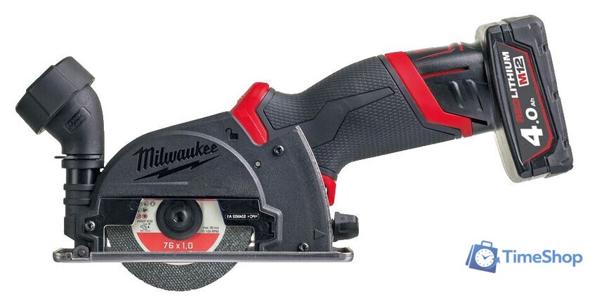 Монтажная (отрезная) пила Milwaukee M12 FCOT-422X Fuel 4933464619 (с 2-мя АКБ, кейс) - Изображение №1 — Интернет-магазин Time-Shop