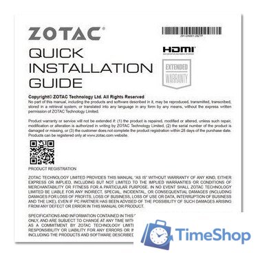 Видеокарта ZOTAC GeForce RTX 3050 Eco ZT-A30500K-10M - Изображение №5 — Интернет-магазин Time-Shop