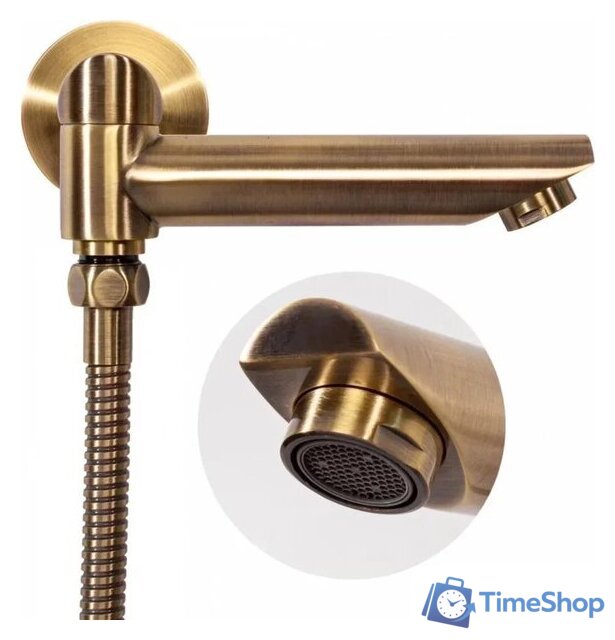 Душевая система  Hansberge H6095 (бронза) - Изображение №4 — Интернет-магазин Time-Shop