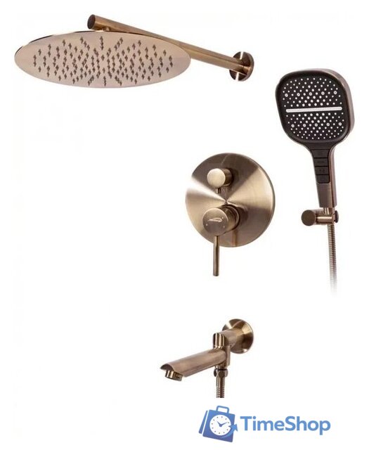 Душевая система  Hansberge H6095 (бронза) - Изображение №1 — Интернет-магазин Time-Shop