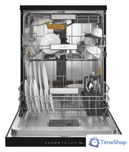 Отдельностоящая посудомоечная машина Whirlpool W8F HP51BS - Изображение №6 — Интернет-магазин Time-Shop