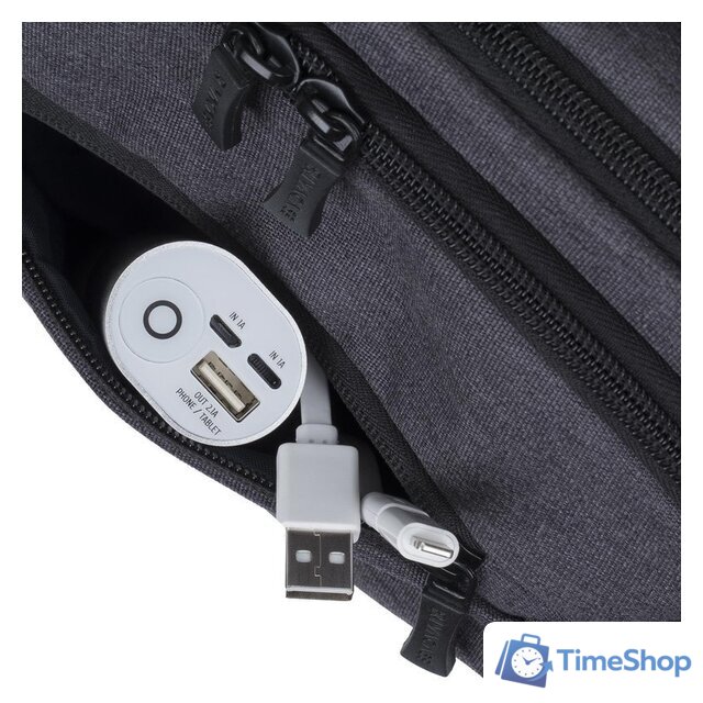 Городской рюкзак Rivacase 7765 - Изображение №7 — Интернет-магазин Time-Shop