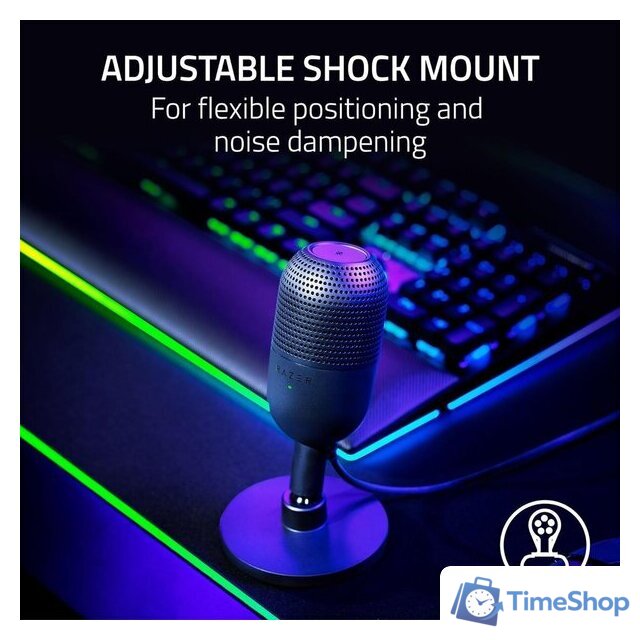 Проводной микрофон Razer Seiren V3 Mini - Изображение №7 — Интернет-магазин Time-Shop