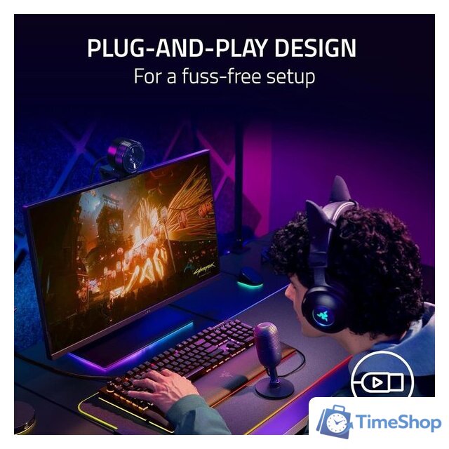 Проводной микрофон Razer Seiren V3 Mini - Изображение №8 — Интернет-магазин Time-Shop