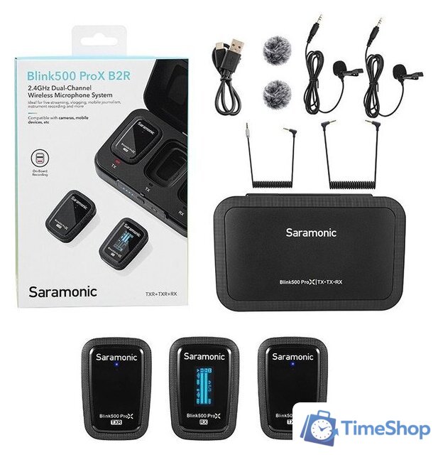 Радиосистема Saramonic Blink 500 Pro X B2R - Изображение №6 — Интернет-магазин Time-Shop