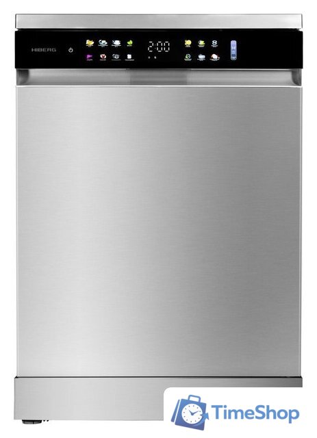 Отдельностоящая посудомоечная машина Hiberg i-F 6815 LX - Изображение №1 — Интернет-магазин Time-Shop