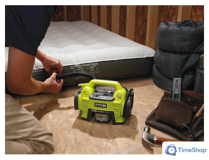 Автомобильный компрессор Ryobi R18I-0 5133001834 (без АКБ) - Изображение №7 — Интернет-магазин Time-Shop