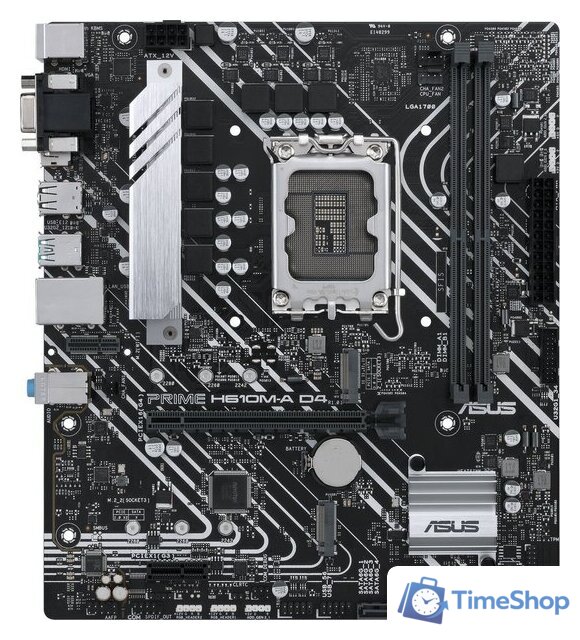 Материнская плата ASUS Prime H610M-A D4 - Изображение №1 — Интернет-магазин Time-Shop