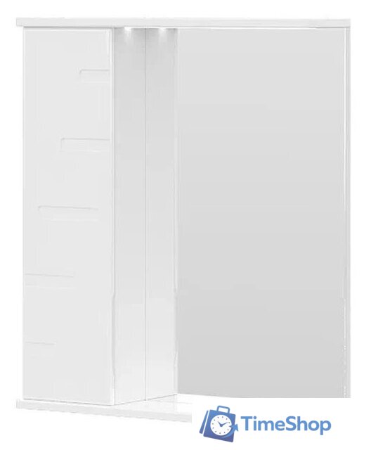  Volna Шкаф с зеркалом Joli 60 L (белый) - Изображение №1 — Интернет-магазин Time-Shop