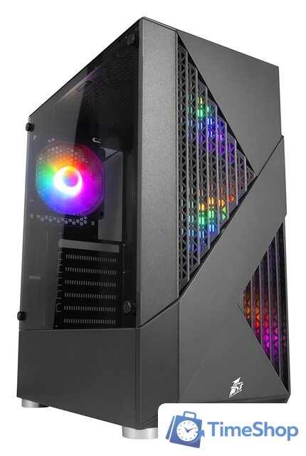 Корпус 1stPlayer Firerose F3-A (черный) - Изображение №1 — Интернет-магазин Time-Shop