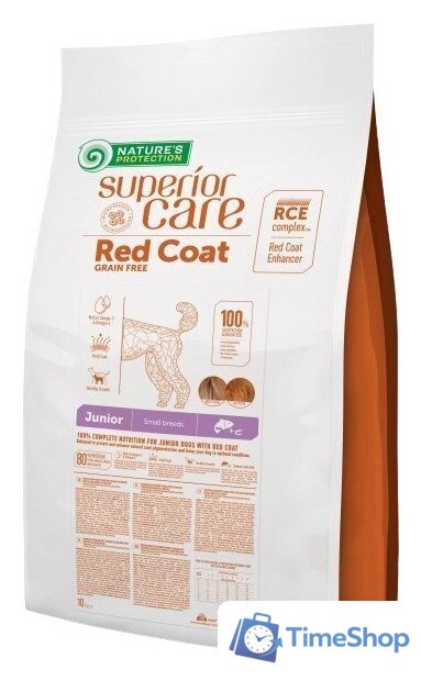 Сухой корм для собак Nature's Protection SC Red Coat Grain Free Salmon NPSC47229 10 кг - Изображение №1 — Интернет-магазин Time-Shop