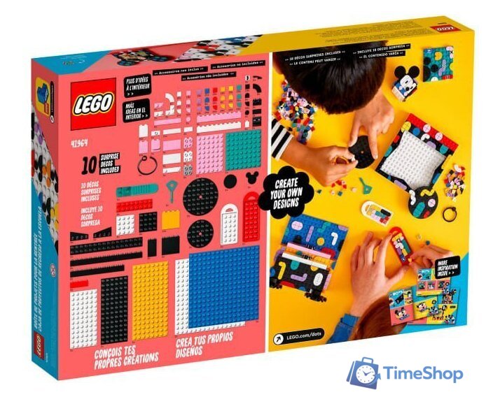 Конструктор LEGO Dots 41964_1 Коробка Снова в школу с Микки и Минни Маусами - Изображение №10 — Интернет-магазин Time-Shop