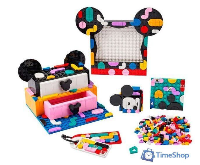 Конструктор LEGO Dots 41964_1 Коробка Снова в школу с Микки и Минни Маусами - Изображение №2 — Интернет-магазин Time-Shop