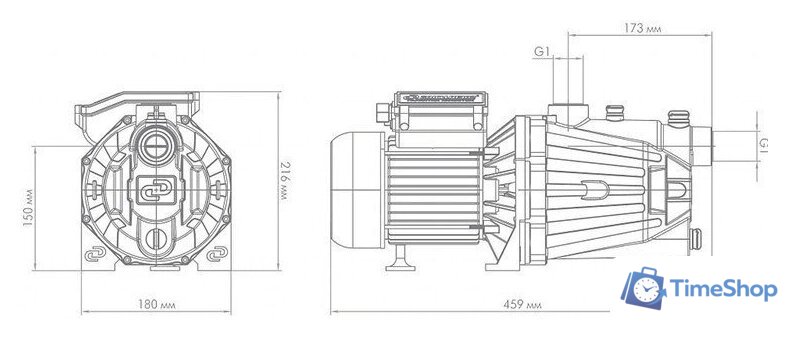 Самовсасывающий насос Джилекс Джамбо 70/50 П (2.0) - Изображение №6 — Интернет-магазин Time-Shop