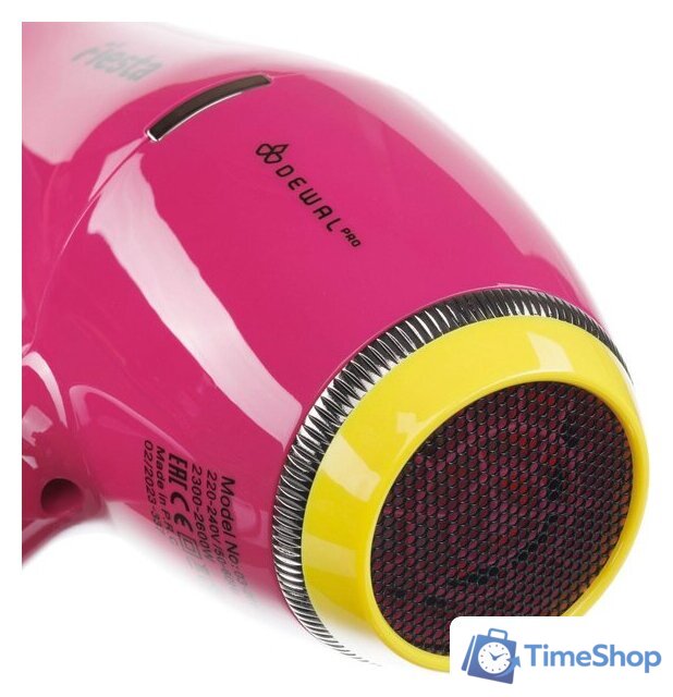 Фен Dewal Fiesta 03-2010 Fuschia - Изображение №8 — Интернет-магазин Time-Shop