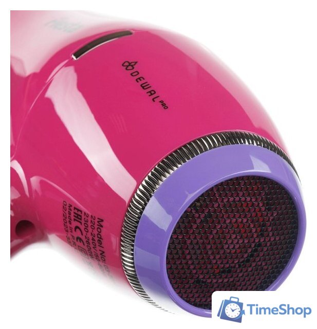 Фен Dewal Fiesta 03-2010 Fuschia - Изображение №7 — Интернет-магазин Time-Shop