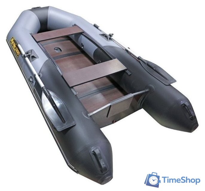 Моторно-гребная лодка Муссон 2800 СК LIGHT (серый/черный) - Изображение №4 — Интернет-магазин Time-Shop
