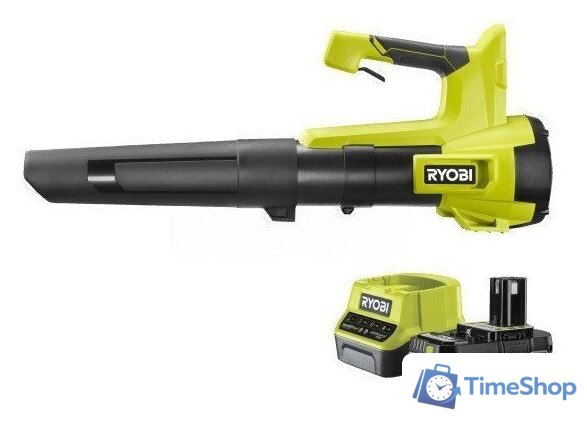 Ручная воздуходувка Ryobi RY18BLB-140 5133006365 (с 1-им АКБ) - Изображение №1 — Интернет-магазин Time-Shop