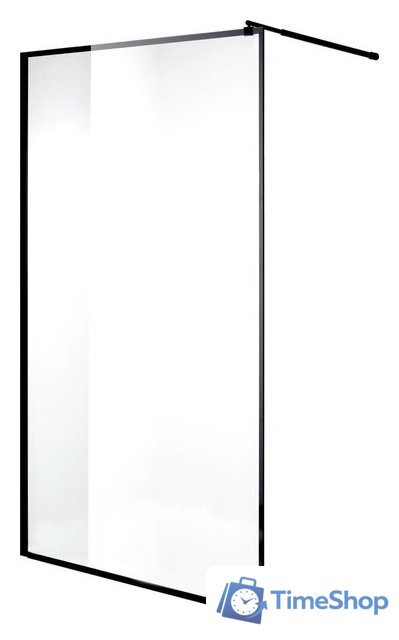 Душевая стенка Niagara NG-687-10 100x195 (черный) - Изображение №1 — Интернет-магазин Time-Shop