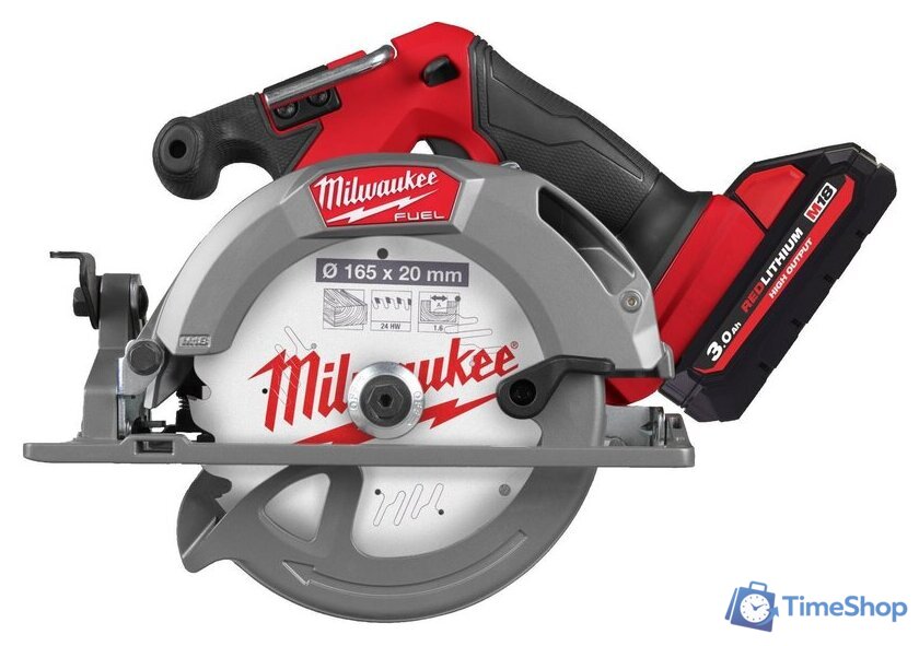 Дисковая (циркулярная) пила Milwaukee M18 FCS552-0X Fuel 4933493588 (без АКБ, кейс) - Изображение №2 — Интернет-магазин Time-Shop