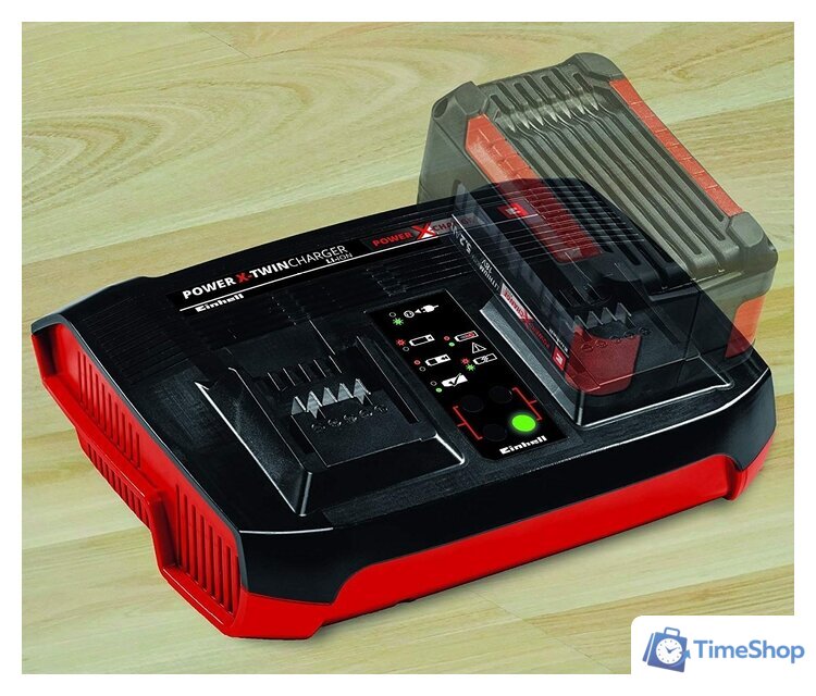 Зарядное устройство Einhell Power-X-Twincharger 4512069 (18В) - Изображение №2 — Интернет-магазин Time-Shop