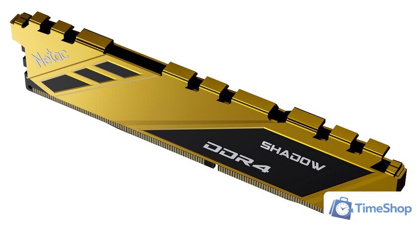 Оперативная память Netac Shadow 8ГБ DDR4 2666 МГц NTSDD4P26SP-08Y - Изображение №2 — Интернет-магазин Time-Shop
