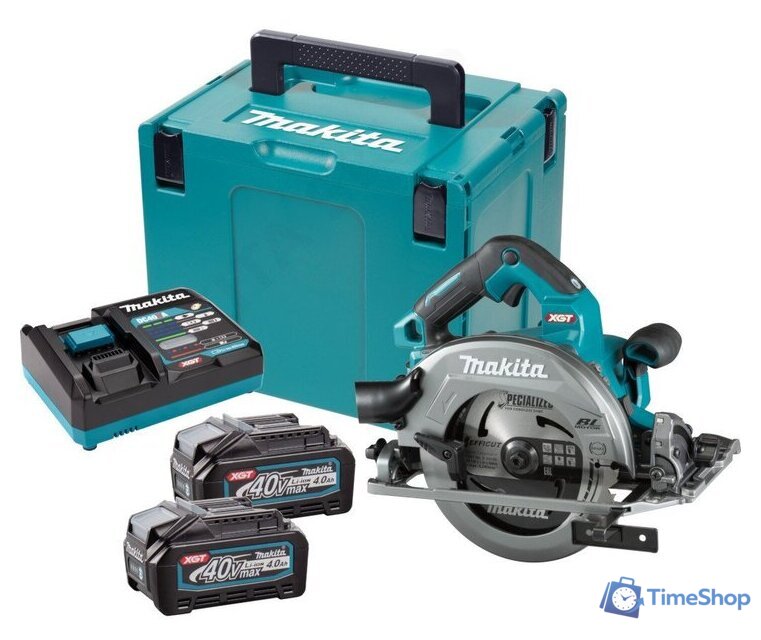Дисковая (циркулярная) пила Makita HS004GM202 (с 2-мя АКБ) - Изображение №1 — Интернет-магазин Time-Shop