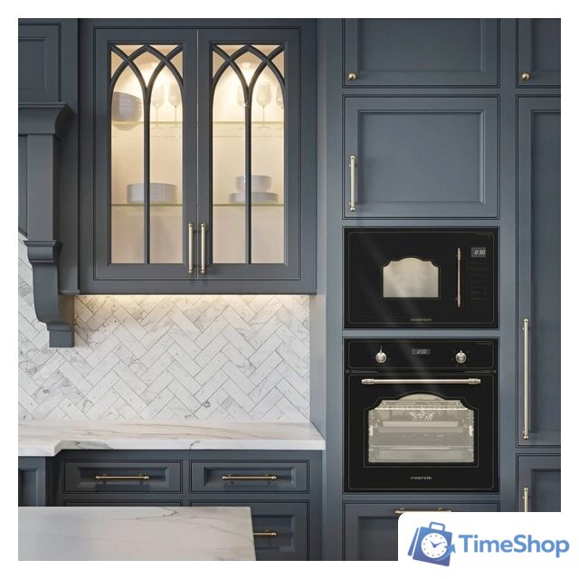 Микроволновая печь Meferi MMO6025BK Retro - Изображение №9 — Интернет-магазин Time-Shop