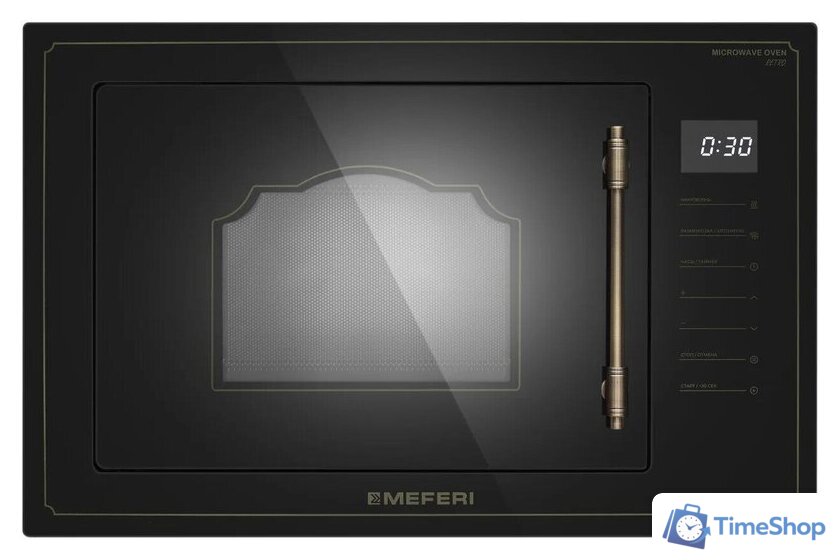 Микроволновая печь Meferi MMO6025BK Retro - Изображение №6 — Интернет-магазин Time-Shop