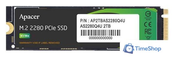 SSD Apacer AS2280Q4U M.2 PCIe Gen4 x4 512GB AP512GAS2280Q4U-1 - Изображение №5 — Интернет-магазин Time-Shop